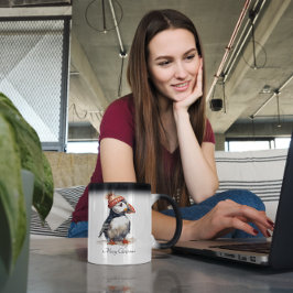 Merry Puffin, op maat Magische Mok