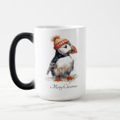 Merry Puffin, op maat Magische Mok (Links)