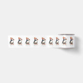 Merry Puffin, op maat Satijnen Lint (Voorkant)