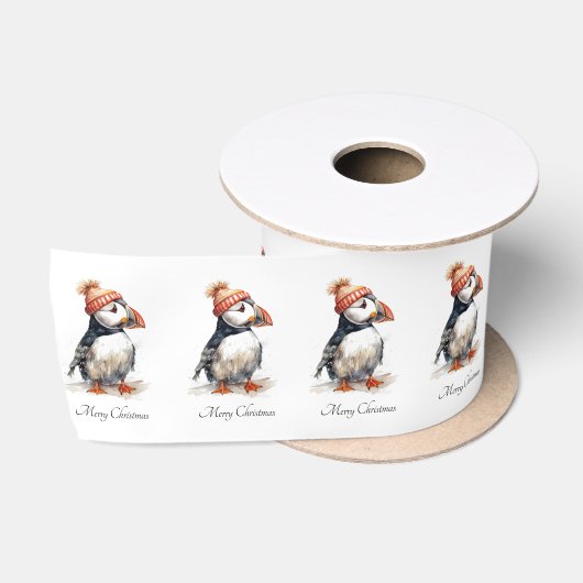 Merry Puffin, op maat Satijnen Lint (Spoel)