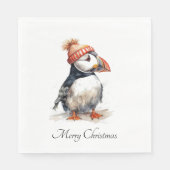 Merry Puffin, op maat Servet (Voorkant)