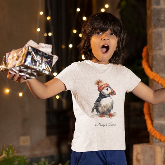 Merry Puffin, op maat T-shirt