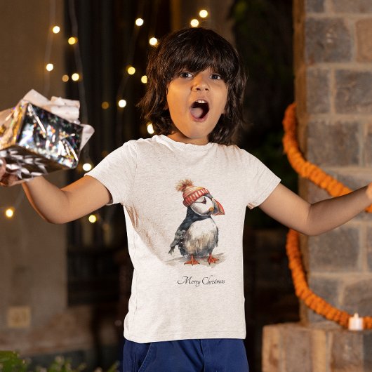 Merry Puffin, op maat T-shirt