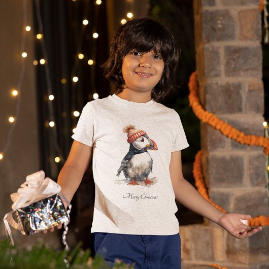 Merry Puffin, op maat T-shirt