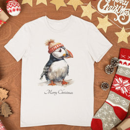 Merry Puffin, op maat T-shirt