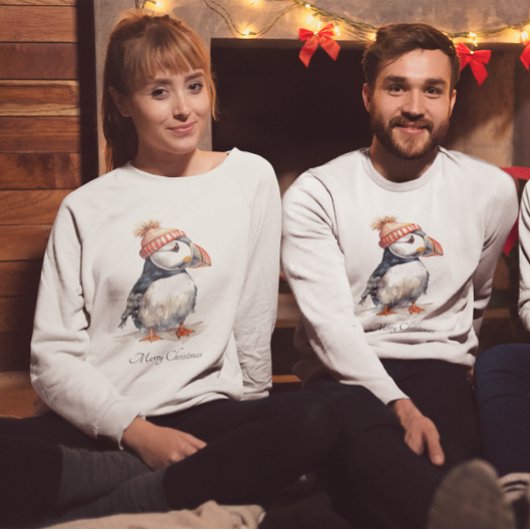 Merry Puffin, op maat Trui