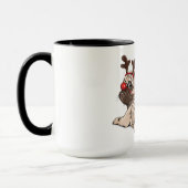 Merry Pug Party Mok (Links)