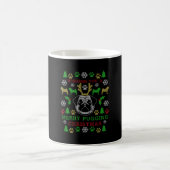 Merry Pugging met Kerstmis Koffiemok (Center)