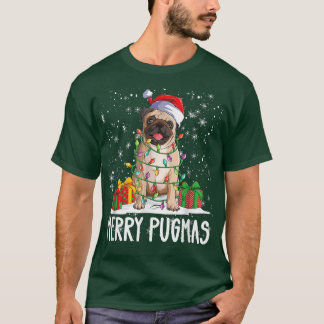 MERRY PUGMAS 2022 XMAS PUG CHRISTMAS PARTY PUG LOV T-SHIRT