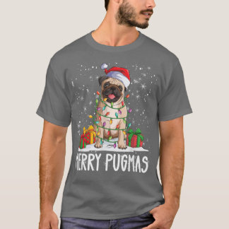 Merry Pugmas 2022 Xmas Pug Kerstparty Pug Lov T-shirt