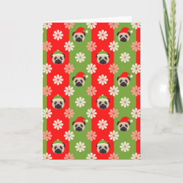 Merry Pugmas Christmas Kaart