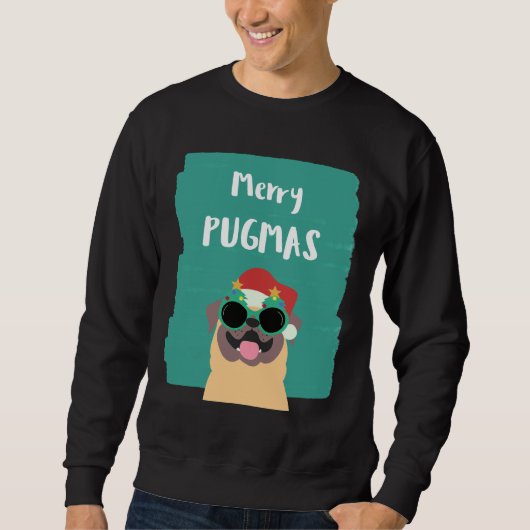Merry Pugmas Essential T-shirt 706 (Voorkant)