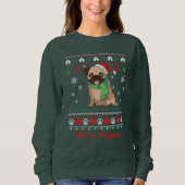 Merry Pugmas Ugly Trui (Voorkant)