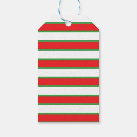 Merry Quackmas Santa Duck Cadeaulabel (Achterkant)