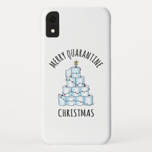 Merry Quarantine kerstboompapier Toilet Paper Case-Mate iPhone Case