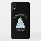 Merry Quarantine kerstboompapier Toilet Paper Case-Mate iPhone Case (Achterkant)