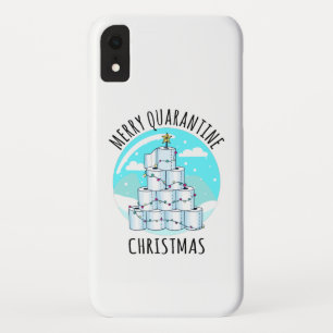 Merry Quarantine kerstboompapier Toilet Paper Case-Mate iPhone Case