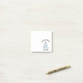 Merry Quarantine kerstboompapier Toilet Paper Post-it® Notes (Op bureau)