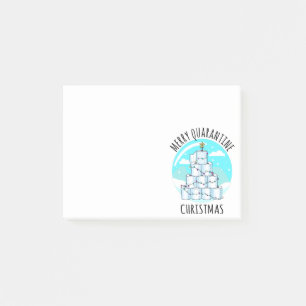 Merry Quarantine kerstboompapier Toilet Paper Post-it® Notes