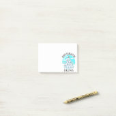 Merry Quarantine kerstboompapier Toilet Paper Post-it® Notes (Op bureau)