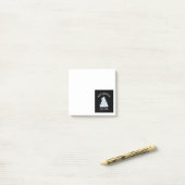 Merry Quarantine kerstboompapier Toilet Paper Post-it® Notes (Op bureau)