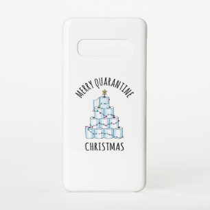 Merry Quarantine kerstboompapier Toilet Paper Samsung Galaxy S10 Hoesje