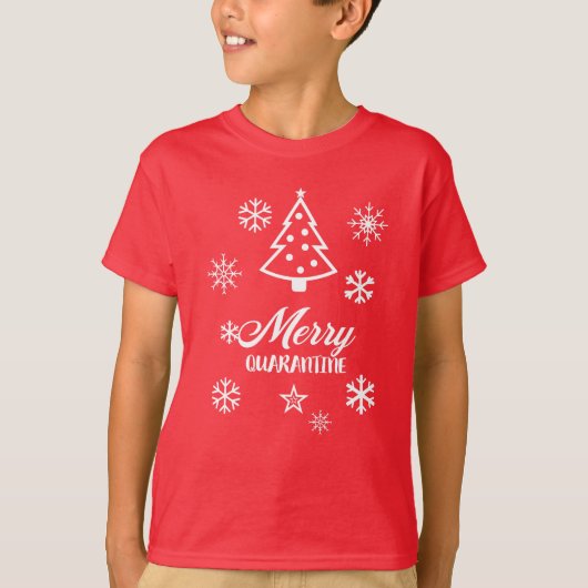 Merry Quarantine T-shirt (Voorkant)