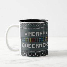 Merry Queerness Tweekleurige Koffiemok