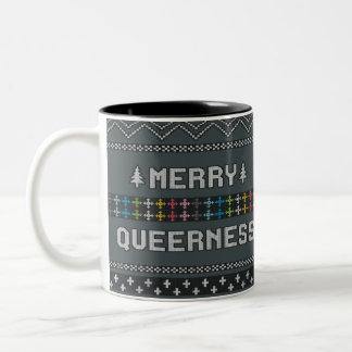 Merry Queerness Tweekleurige Koffiemok