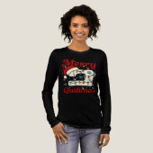 MERRY QUILTMAS 1 Tri-Blend SHIRT (Voorkant)