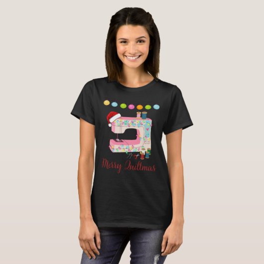 MERRY QUILTMAS 2 T-SHIRT (Voorkant volledig)