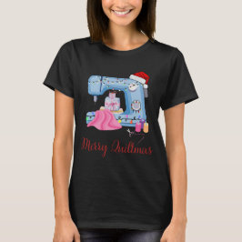 Merry Quiltmas Sewing Machine2 T-shirt