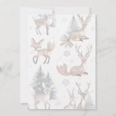 Merry Reading Wavy Teksttypografie Rendier Kaart (Achterkant)