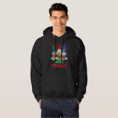 Merry Readmas kerstliefde lezen Boeken passen aan Hoodie (Voorkant volledig)