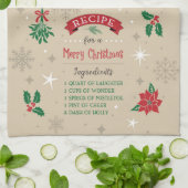 Merry Recipe Kitchen Towel Theedoek (Gevouwen)