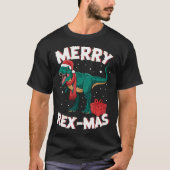 Merry Rex-Mas Christmas T-shirt (Voorkant)