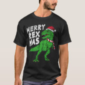 Merry Rex Mas T-shirt (Voorkant)