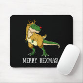 Merry Rexmas Reindeer T-rex Rudolph Dinosaur Chris Muismat (Met muis)