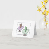 Merry Rides Kaart (Gele Bloem)