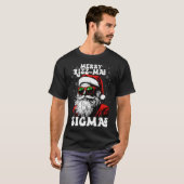 Merry Rizz Mas Sigmas Funny Gen Alpha X-Mas Santa T-shirt (Voorkant volledig)