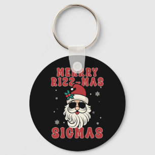 Merry Rizz Mas Sigmas Gen Alpha Middelbare School Sleutelhanger