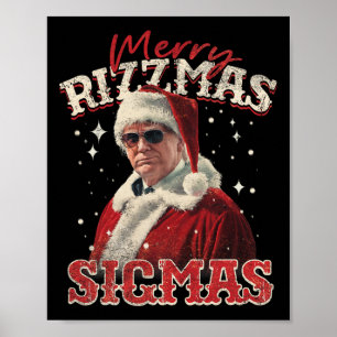 Merry Rizz Mas Sigmas- Gen Alpha Middle School Tru Poster