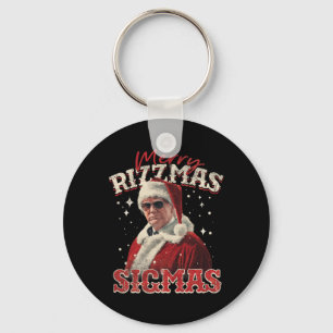 Merry Rizz Mas Sigmas- Gen Alpha Middle School Tru Sleutelhanger