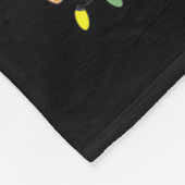 Merry Rizz Mas Sigmas Gen Alpha Trump Christmas PJ Fleece Deken (Hoek)