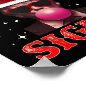 Merry Rizz Mas Sigmas Gen Alpha Trump Santa Christ Poster (Hoek)