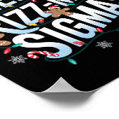 Merry Rizz Mas Sigmas Grappige Alpha Kerstman Poster (Hoek)