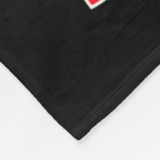 Merry Rizz Mas Sigmas Grappige Kerstman Kerstmis Fleece Deken (Hoek)