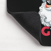 Merry Rizz Mas Sigmas Grappige Kerstman Kerstmis Muismat (Hoek)