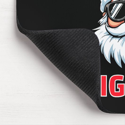 Merry Rizz Mas Sigmas Grappige Kerstman Kerstmis Muismat (Hoek)