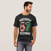 Merry Rizzmas 67 Candy Cane Tree Sungles Funny  T-shirt (Voorkant volledig)